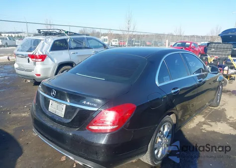 2016 Mercedes-Benz C 300 4Matic from USA, damaged, VIN WDDWF4KB5GR142709